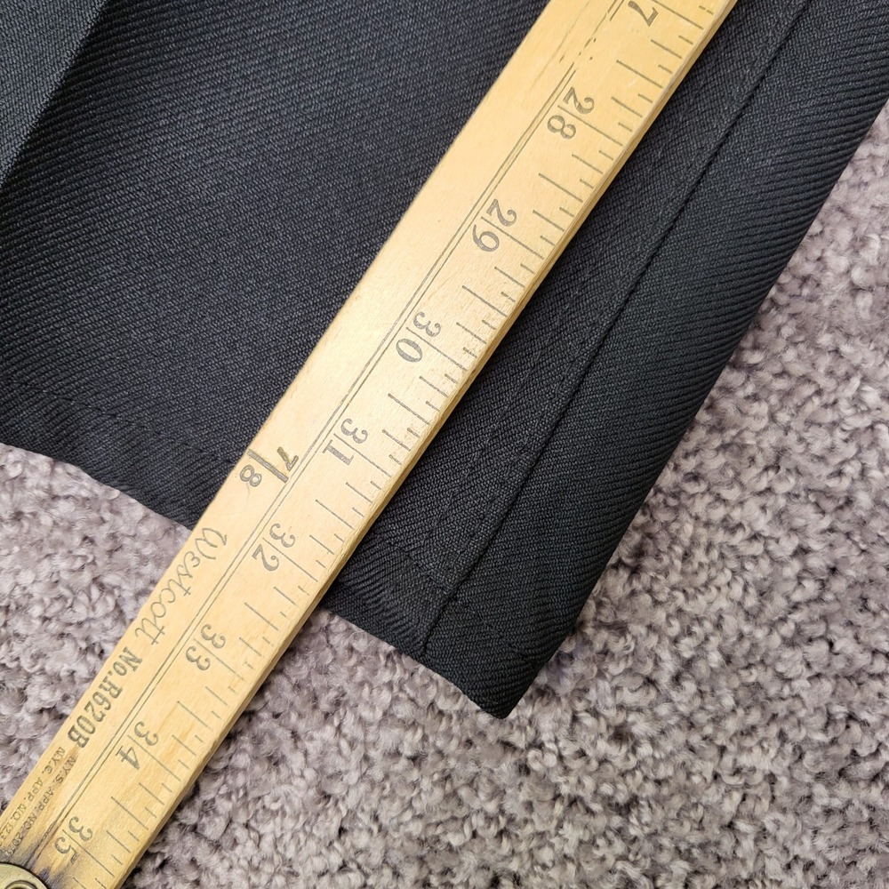 Wrangler Dress Jeans Mens 38x32 Black Excellent Rancher 82BK Made in USA Bootcut - Picture 7 of 9